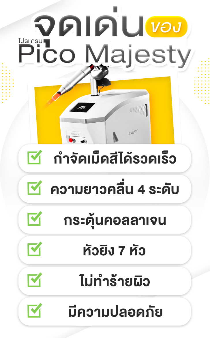 จุดเด่น Pico Laser MB